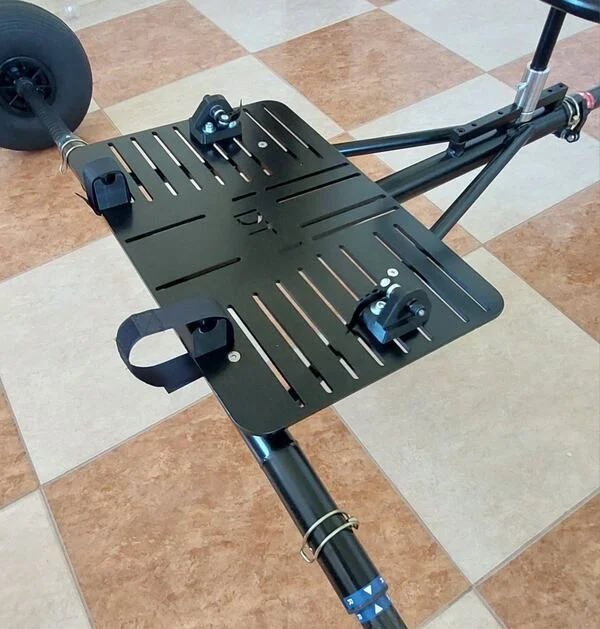 Transformation of the DTpropeller trike from a single to a two-seater trike in one minute, step 12